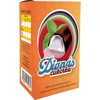 Bonbon Diana's Cukorka Mátové Bonbóny s alkoholem 133g