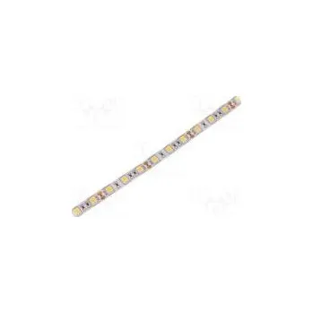 LED osvětlení Pásek LED bílá teple 5050 12V LED/m 60 10mm IP20 14,4W/m
