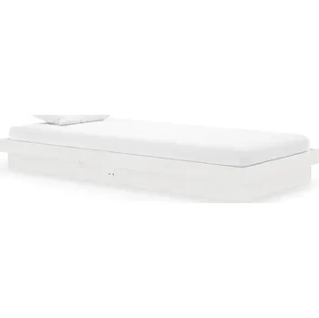 Postel Dvojlůžko VidaXL 90x200 cm bílé