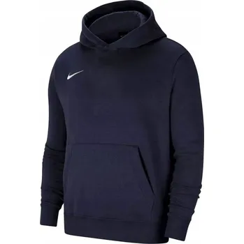 Pánská mikina NIKE PARK 20 FLEECE HOODIE JUNIOR -XL -158-170-- Mikina Tmavě modrá