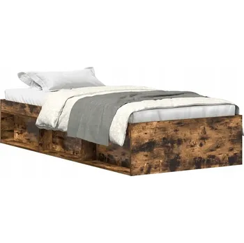 Postel Dřevěná postel VidaXL 90x190 cm bílá