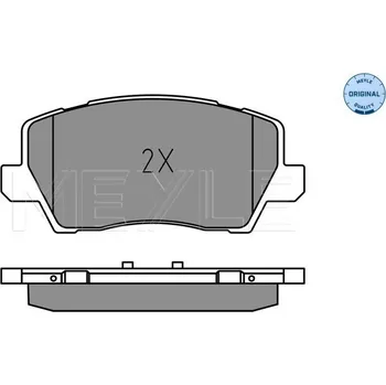 Brzdová destička Meyle 025 229 0417 Sada brzdových destiček, kotoučové brzdy