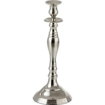 Svícen Dekorativní svícen J-Line 13 x 13 x 34 cm 19170 šedá 09X