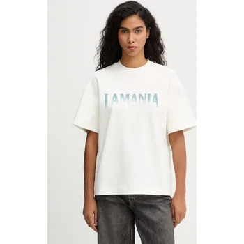 Bavlněné tričko La Mania DEVONTE béžová 01X, vel. 38/40