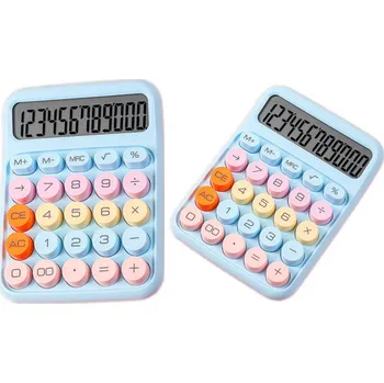 Kancelářská technika Kalkulačka Modrá Kancelářská Vědecká Multifunkční Barevná Elektronická