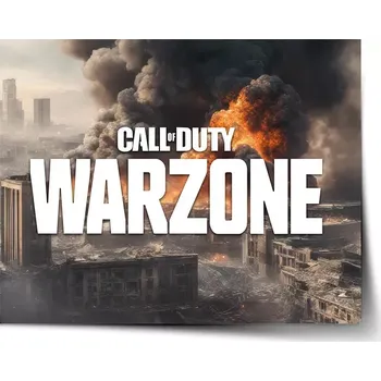 Plakát Sablio Plakát Call of Duty Warzone - město - 60x40 cm