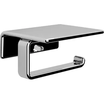 Gedy IL GIGLIO držák toaletního papíru s poličkou, chrom - A92513