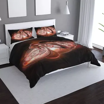 Povlečení Sablio Povlečení Červená abstrakce - 140x200 / 90x70