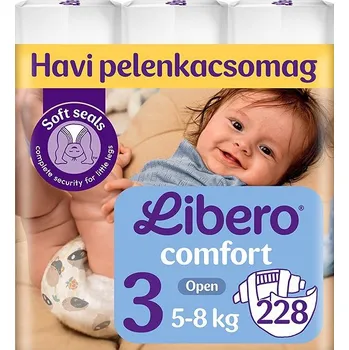 Plena Libero Monthly Pack Comfort Mega Pack vel. 3 (228 ks)