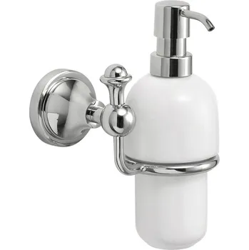 Dávkovač mýdla Gedy NEVIS dávkovač mýdla, keramika, chrom - NV8013