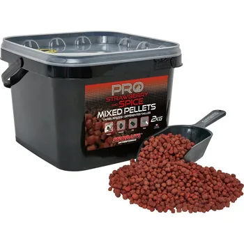 Starbaits Pelety Mixed Pro Strawberry Spice 2 kg