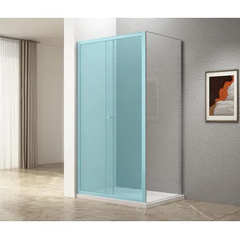 Aqualine UGGA boční stěna 900mm, čiré sklo - ATP90