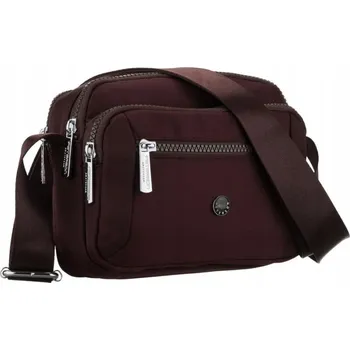 Kabelka Peterson kabelka přes rameno polyester červená