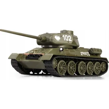 autíčko Tank T-34-85 RUDÝ 102 MODEL SBĚRATELSKÝ 1:43 DAFFI