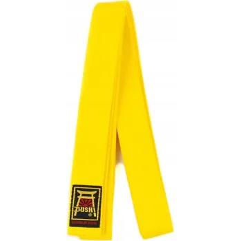 Pásek na kimono Pásek Bushi 180 cm žlutý