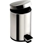 Aqualine SIMPLE LINE odpadkový koš kulatý 20l, nerez lesk - 27120