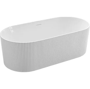 Vana Aqualine TURIA STRIP volně stojící vana 170x80cm, bílá - E2780