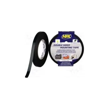 Lepicí páska Páska upevňovací W 12mm L 10m Thk 0,95mm oboustranná černá