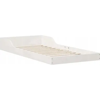 Ložnice Rámeček postele Bílý 80 x 220 cm Masivní borovicové dřevo