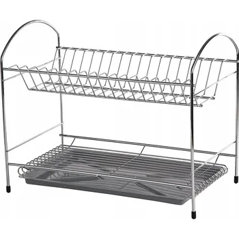 Organizace kuchyně ANDER odkapávač, odkapávač na nádobí dvoupatrový II 40 cm