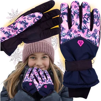 Rukavice YOCLUB dětské pětprsté rukavice pro děti ve věku Věk 5+