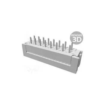 Elektrický konektor IDC transition PIN 16 IDC,THT for ribbon cable 1.27mm