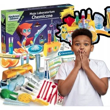 Obraz Vědecká zábava Clementoni 60774 - Moje První Chemické Pokusy