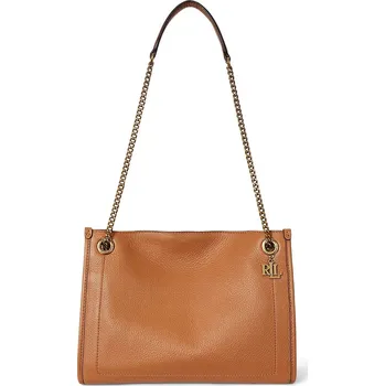 Kožená kabelka Lauren Ralph Lauren 431980173 hnědá 82X, vel. ONE SIZE