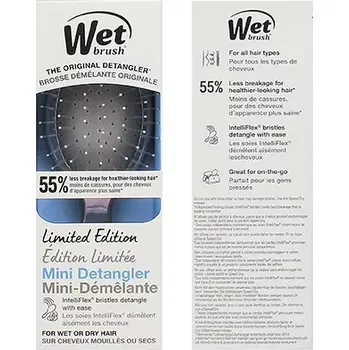 kartáč na vlasy Wet Brush Holographic Mini Detangler kartáč na vlasy Chrome