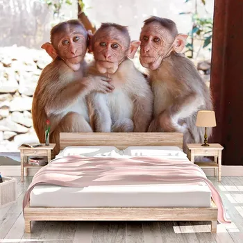 Tapeta Sablio Tapeta Opičky - 125x75 cm