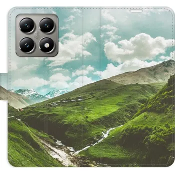 Pouzdro na mobilní telefon Flipové pouzdro iSaprio - Mountain Valley - Xiaomi 14T Pro