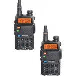 Zvýhodněná sada 2x Baofeng UV-5R (5W)