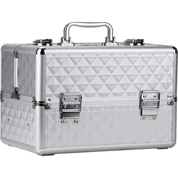 Kosmetický kufr Nailee Diamond 3D M bílý