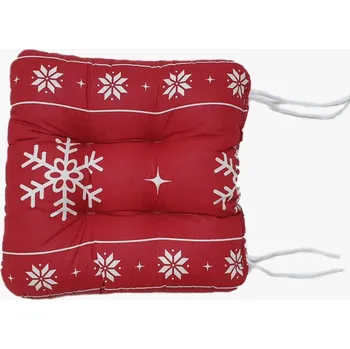 Podsedák Sedák na židli - Vánoční červený