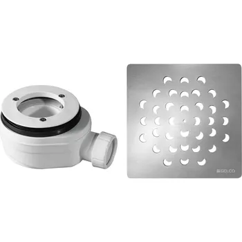 Sifon Gelco Vaničkový sifon, průměr otvoru 90 mm, DN40, krytka chrom - KSM104CH-SN90