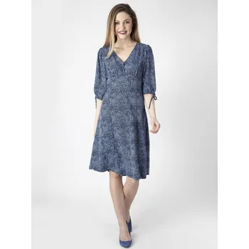 Cizojazyčná kniha PERSO Woman's Light women's dress with puff sleeves PERSO modrá 2463911