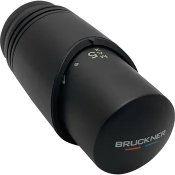 Radiátor Bruckner WICHER hlavice pro středové připojení 50mm, provedení černá mat - ND600.311.6