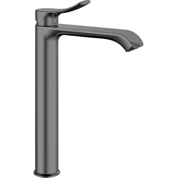Vodovodní baterie Sapho SUGA stojánková umyvadlová baterie vysoká, gun metal - TJ006GM