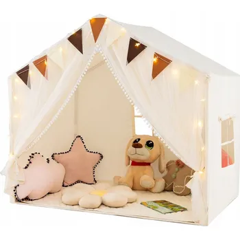 Hra na zahradu Dětský Stan Costway s domečkem Věk 3+