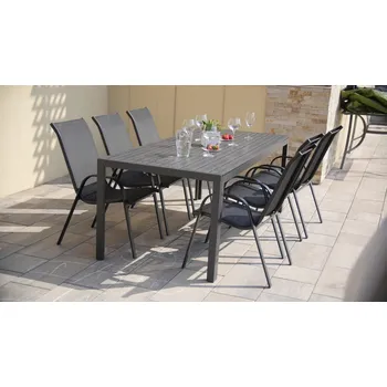 Zahradní sestava Nábytek Texim Zahradní jídelní set VIKING XL 190cm + 6x židle RAMADA