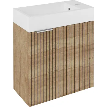Nábytek Sapho LATUS IV STRIP umyvadlová skříňka 49,5x50x25cm, dub alabama - LT410-2322