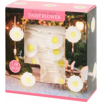 Vánoční osvětlení Světelný řetěz P.O. Box 120 cm na baterie, bílý