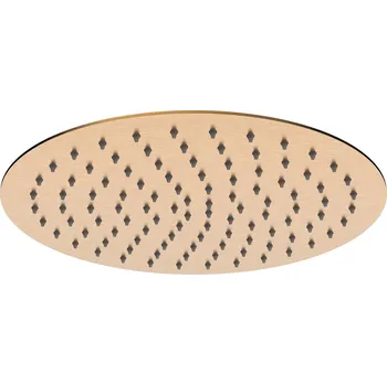 Sprchová hlavice Sapho SLIM hlavová sprcha, průměr 300mm, měď mat - MS573PG