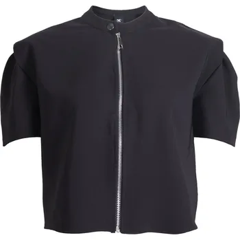 Dámské sako Sako Nu Denmark 8630-36 černé s krátkým rukávem na zip Velikost: 38