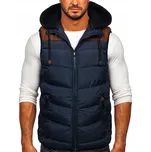 Denley pánská vesta modrá velikost M