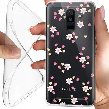 Pouzdro na mobilní telefon Zadní Kryt Caseline pro Samsung Galaxy A6 2018 bezbarvý