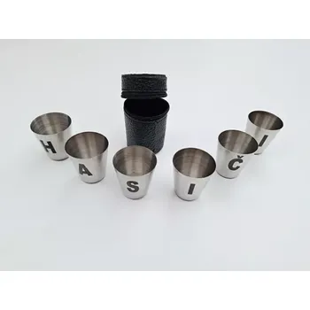 Sklenice Nerezové kalíšky HASIČI