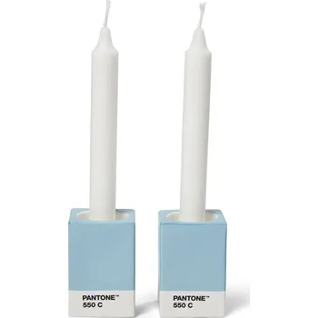 Svícen Dekorativní svícen Pantone 7,8 x 5,5 cm 2-pack 101720550 modrá 50X