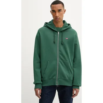 Dámské oblečení Bavlněná mikina Levi's 34584.0042 zelená 76X, vel. S