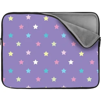 pouzdro na notebook Sablio Obal na notebook Hvězdy na fialové - 13"